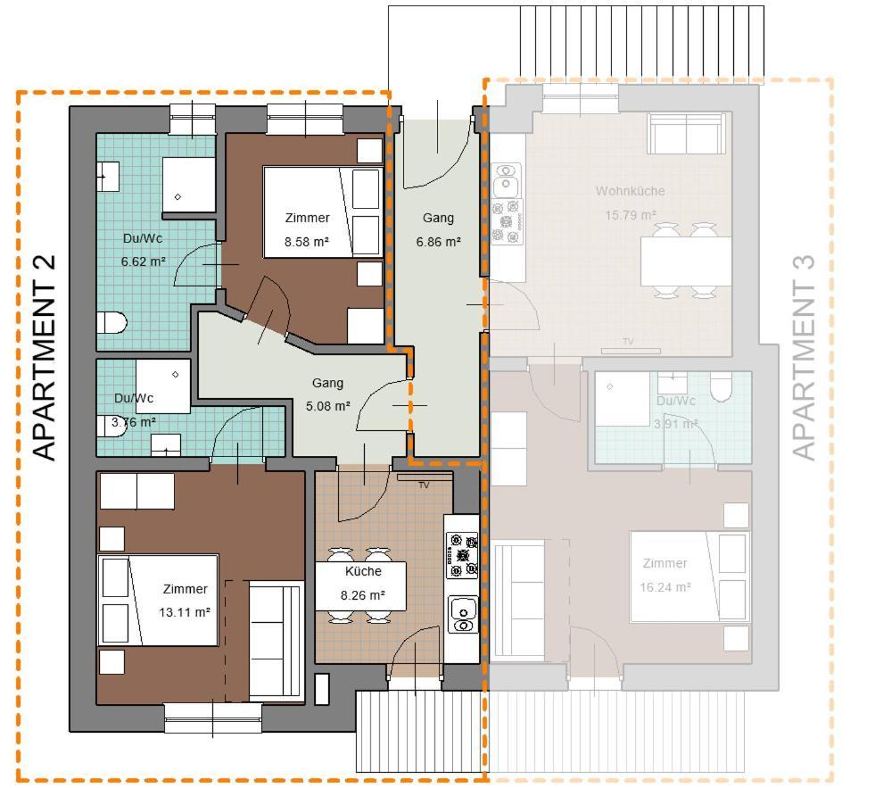Apartments Renata Gries 201 湖城 外观 照片